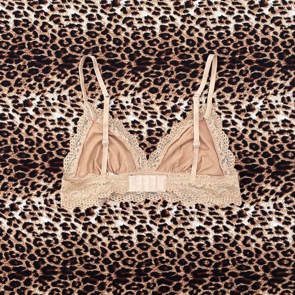 tan lace bralette - Picture 3 of 6